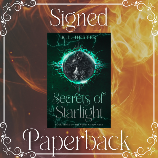 Secrets of Starlight Signed Paperback PREORDER