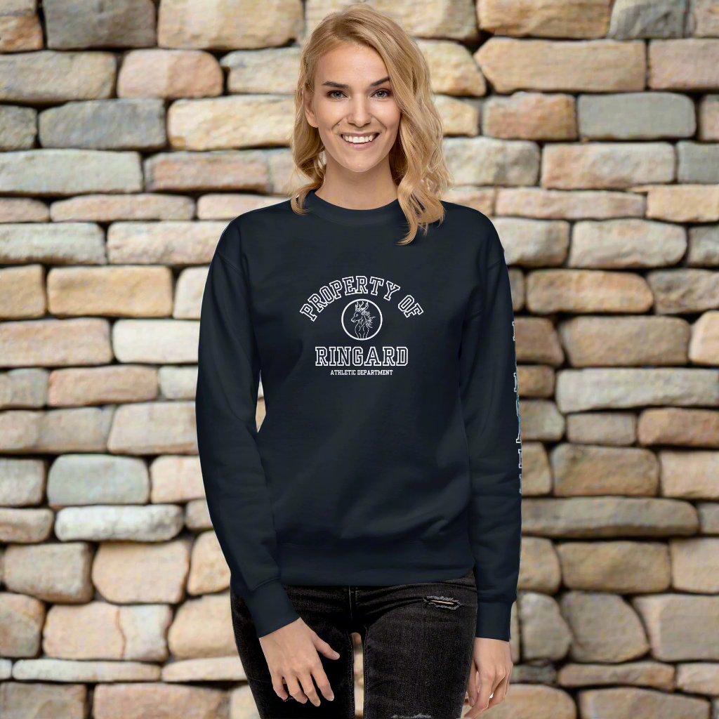 Vendi Chronicles Sweatshirt: Property of Ringard (Unisex)